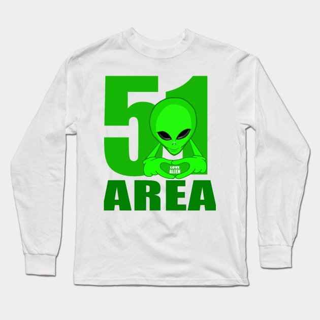 Love alien Long Sleeve T-Shirt by TheEndDesign